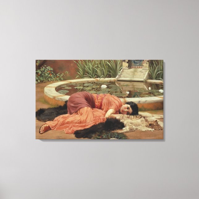 Dolce Far Niente, 1904 Canvas Print (Front)