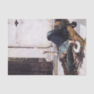 Dolce Far Niente by John William Waterhouse -1879 Tissue Paper