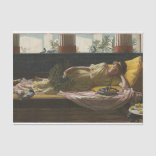 Dolce Far Niente by John William Waterhouse -1880 Tissue Paper