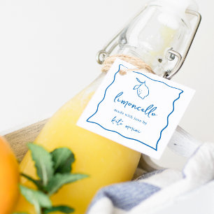 Dolce Vita Handwritten Limoncello Tags