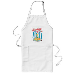 Dolce Vita Italy Pasta Long Apron