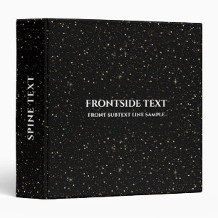 Dold and white sparkle glitter texture binder