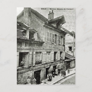 Dole; Maison Natale  de Louis Pasteur Vintage post Postcard