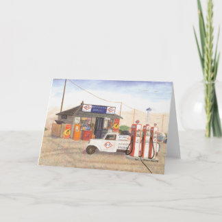 Dolenshek D-X Blank Greeting Card