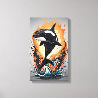 Dolfin canvas print