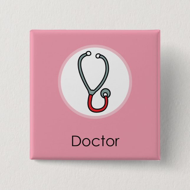 Doljabi Doljanchi Dol Korean 1st First birthday 2 Inch Square Button (Front)