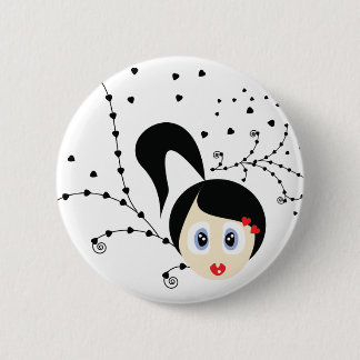 doll 2 inch round button