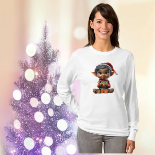 Doll Baby Christmas Elf Women's Tee