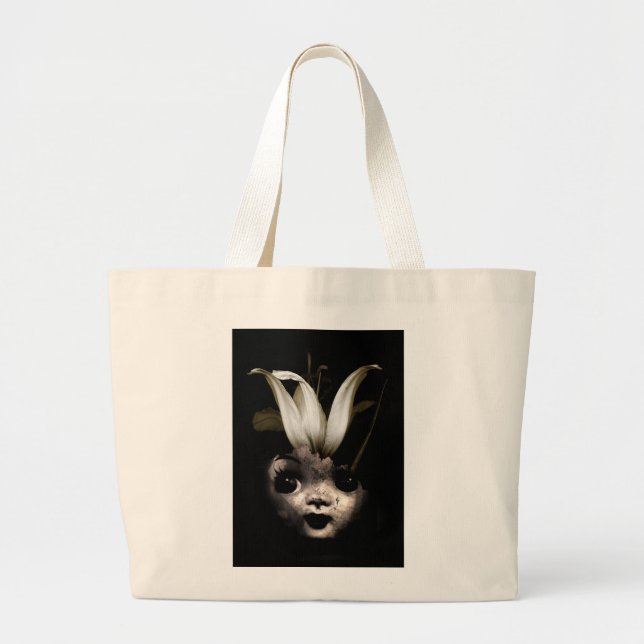 Doll flower 2013 large tote bag (Front)