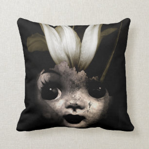 Doll flower 2013 throw pillow