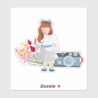 Doll, Flowers, & Camera