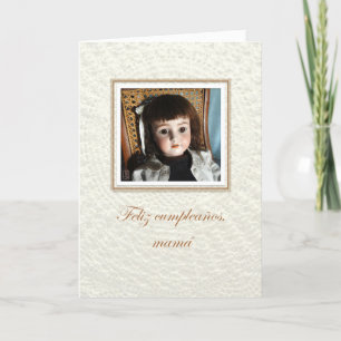 Doll Frances mamá/mom Birthday Card