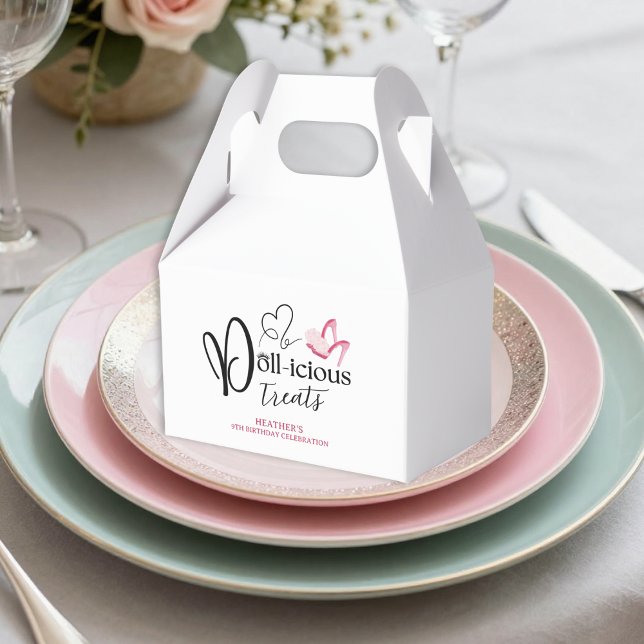 Doll-icious Treats Favour Box (Creator Uploaded)