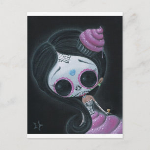 doll of the dead postcard