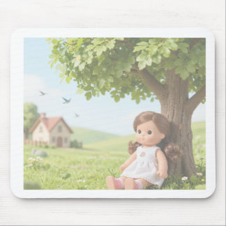 Doll Photography Mouse Pad