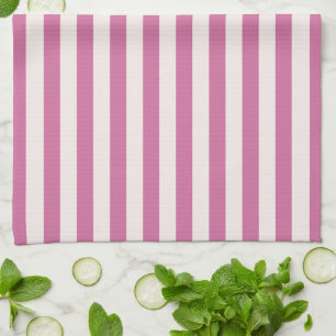 doll pink striped pink stripes kitchen towel