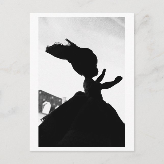 Doll Portrait - Flying doll Postcard (Front)