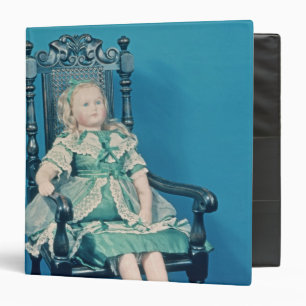 Doll, probably made by Charles Marsh, 1865 Binder