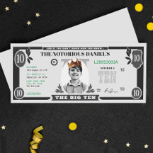 Dollar Bill, Notorious Hip Hop Rap, Fake Money