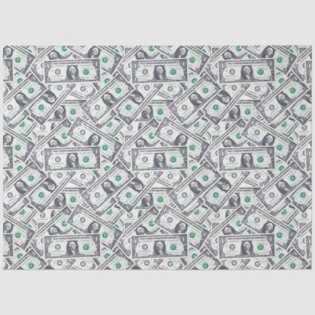 Dollar Bills Tissue Paper (Front)