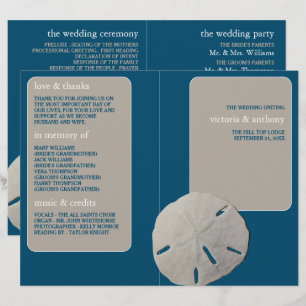 Dollar de sable, Programme de mariage Ocean Blue B