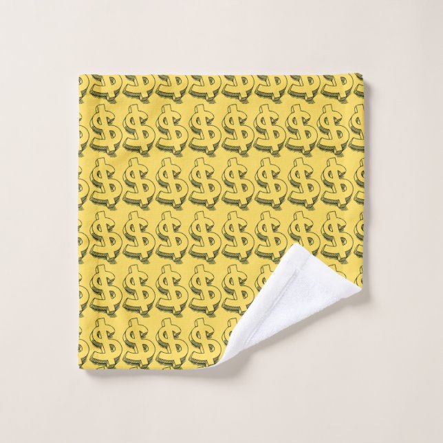 dollar or (Gant de toilette)