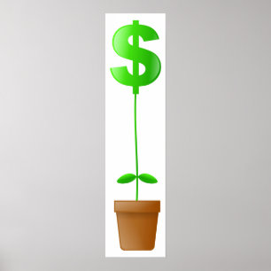 Dollar Plant Poster
