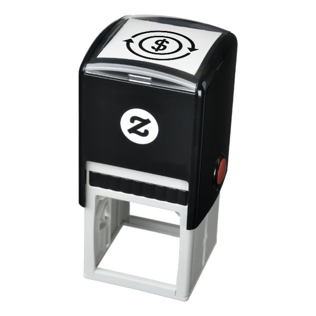 Dollar refund style self-inking stamp (Product)