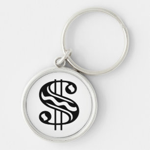 Dollar Sign Keychain