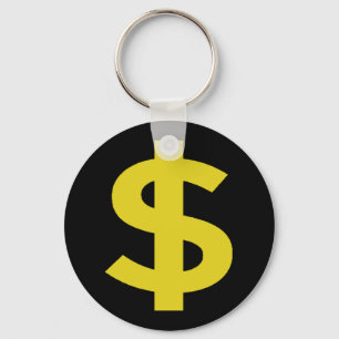 Dollar Sign Keychain