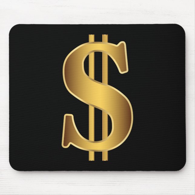 Dollar sign mouse pad (Front)