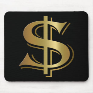 Dollar Sign Mousepad