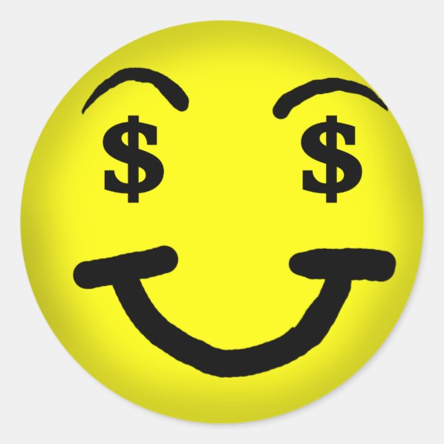 Dollar Sign Sticker (Front)
