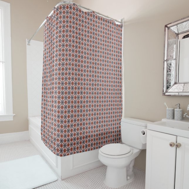 Dollars n Diamonds Shower Curtain (In Situ)