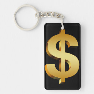 Dollars symbol keychain