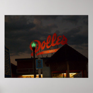 Dolles At Night Poster