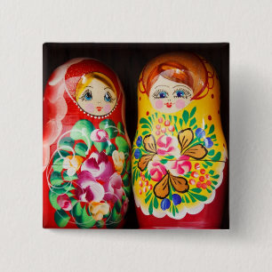 dolls 2 inch square button