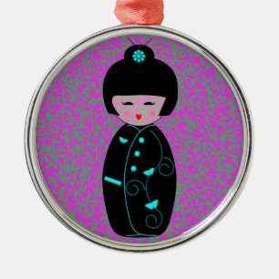 Dolls Metal Ornament