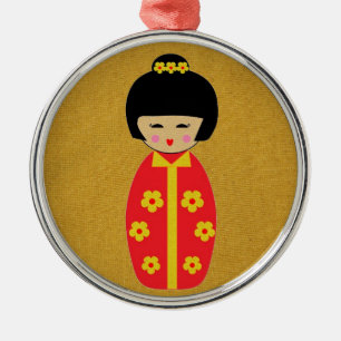 Dolls Metal Ornament
