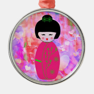 Dolls Metal Ornament