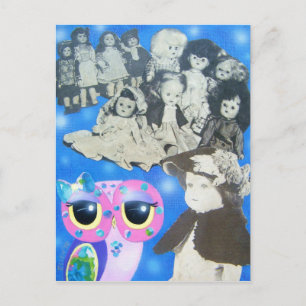 Dolls Of Yesteryear Postcard