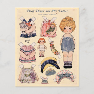 Dolly Dingle and Her Dollies Vintage Reproduction 