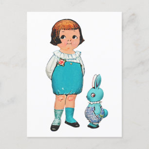 DOLLY DINGLE PAPER DOLL VINTAGE POSTCARDS