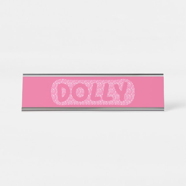 Dolly, hearts costume name By CallisC Car Magnet T Desk Name Plate (Front)