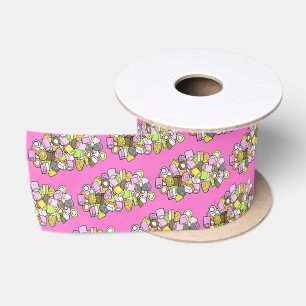 Dolly Mixture UK British Fondant Confection Candy Satin Ribbon