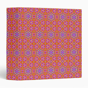 Dolly Mixtures Candy Fractal Art Pattern Binder