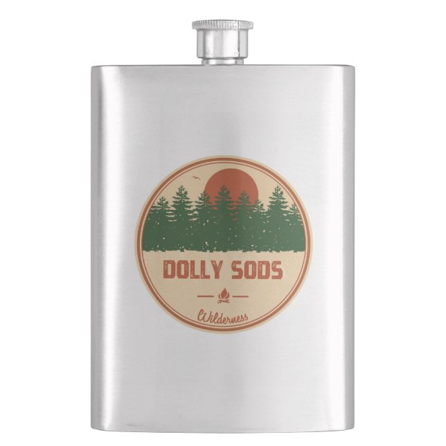 Dolly Sods Wilderness Hip Flask (Front)