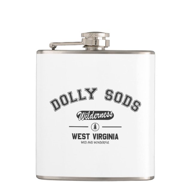 Dolly Sods Wilderness Hip Flask (Front)