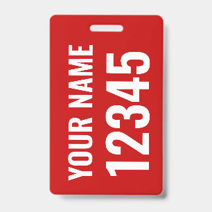 Dolly Tag / Sail Bag Tag with Name & Sail Number Badge