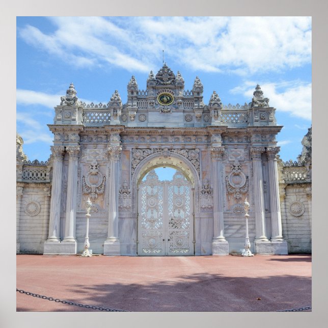 Dolmabahçe Palace Istanbul Poster (Front)